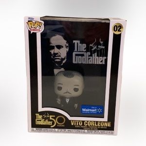 New Funko Pop! Cover #02 The Godfather - Vito Corleone Walmart Exclusive